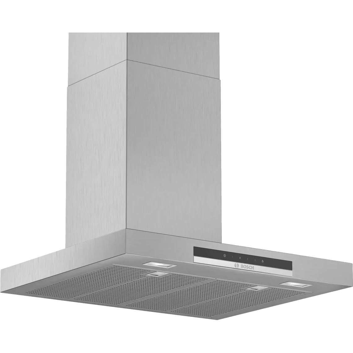 Serie 4 Campana decorativa de pared 60 cm Acero inoxidable 1