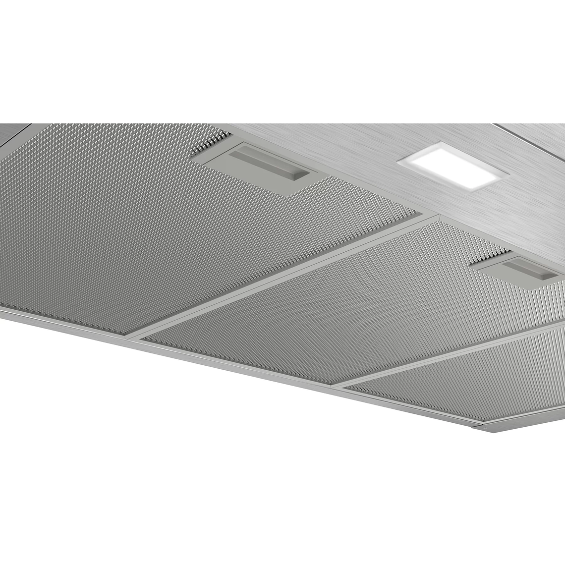 Serie 2 Campana decorativa de pared 90 cm Acero inoxidable 3