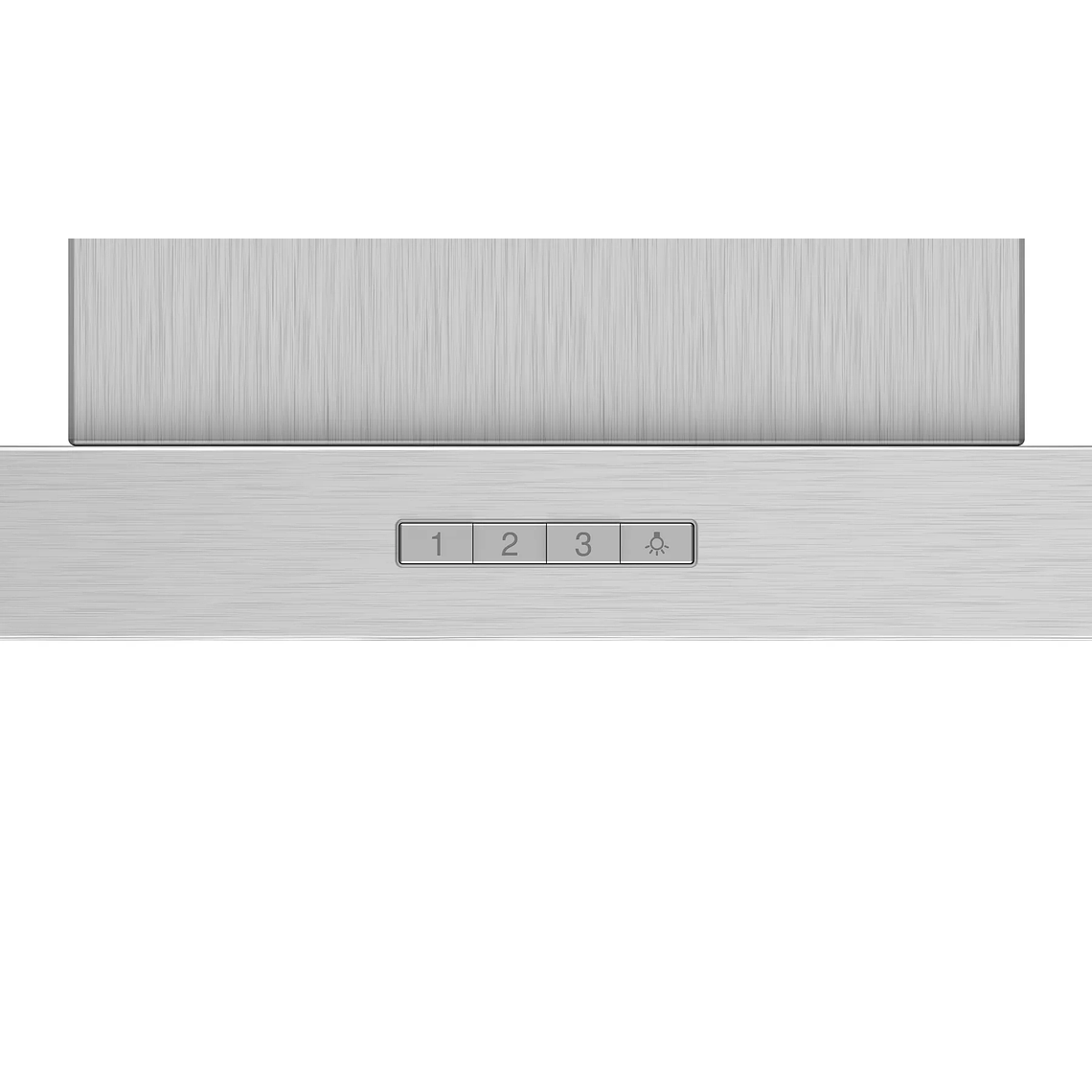 Serie 2 Campana decorativa de pared 75 cm Acero inoxidable 2