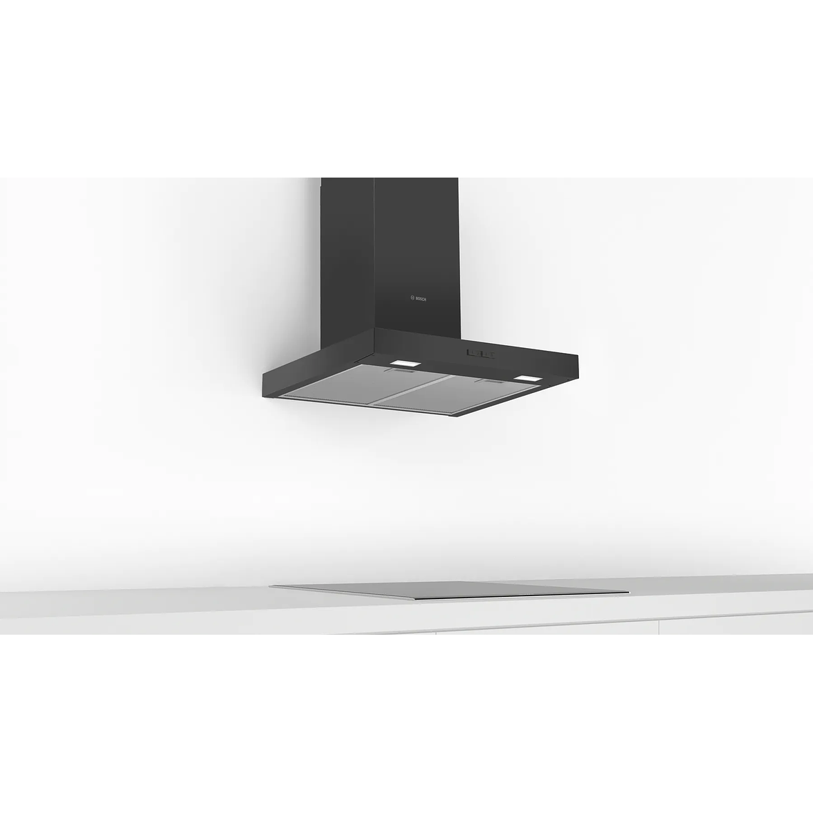 Serie 2 Campana decorativa de pared 60 cm Negro 4