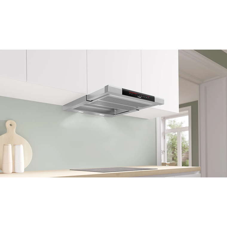 Serie 8 Campana telescópica 60 cm Acero inoxidable 2