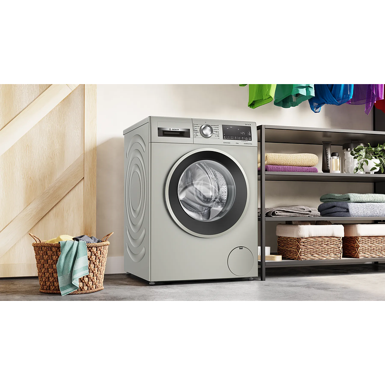 Serie 6 Lavadora de carga frontal 10 kg 1400 r.p.m., Acero mate antihuellas 4