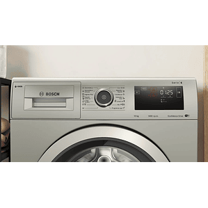 Serie 6 Lavadora de carga frontal 10 kg 1400 r.p.m., Acero mate antihuellas