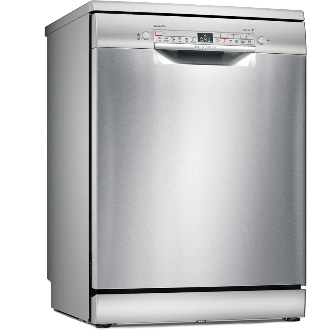 Serie 2 Lavavajillas de Libre Instalación 60 cm Acero Cepillado Antihuellas 1