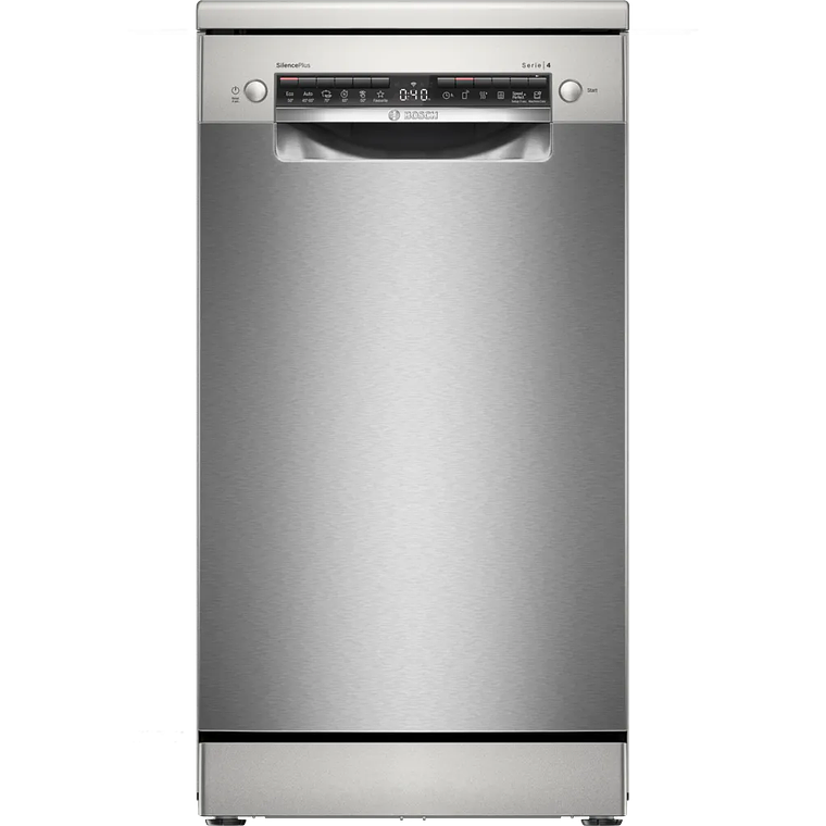 Serie 4 Lavavajillas de Libre Instalación 45 cm Acero Cepillado Antihuellas 1