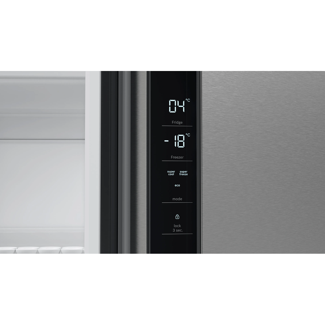 Serie 4 Multipuerta 183 x 90.5 cm Acero cepillado antihuellas 5