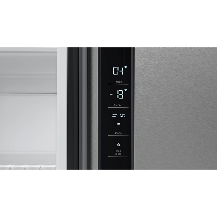 Serie 4 Multipuerta 183 x 90.5 cm Acero cepillado antihuellas 5