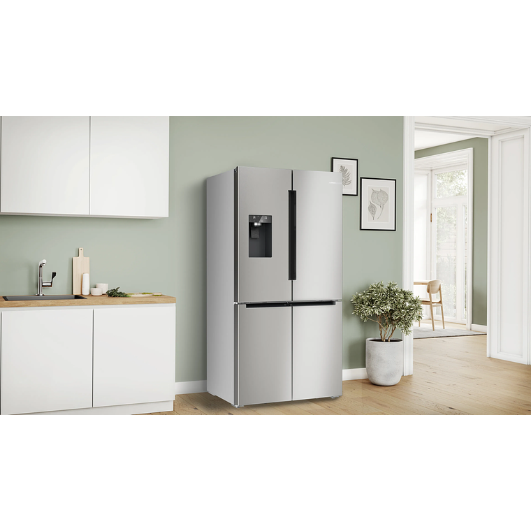 Serie 6 Multipuerta 183 x 90.5 cm Acero cepillado antihuellas 2