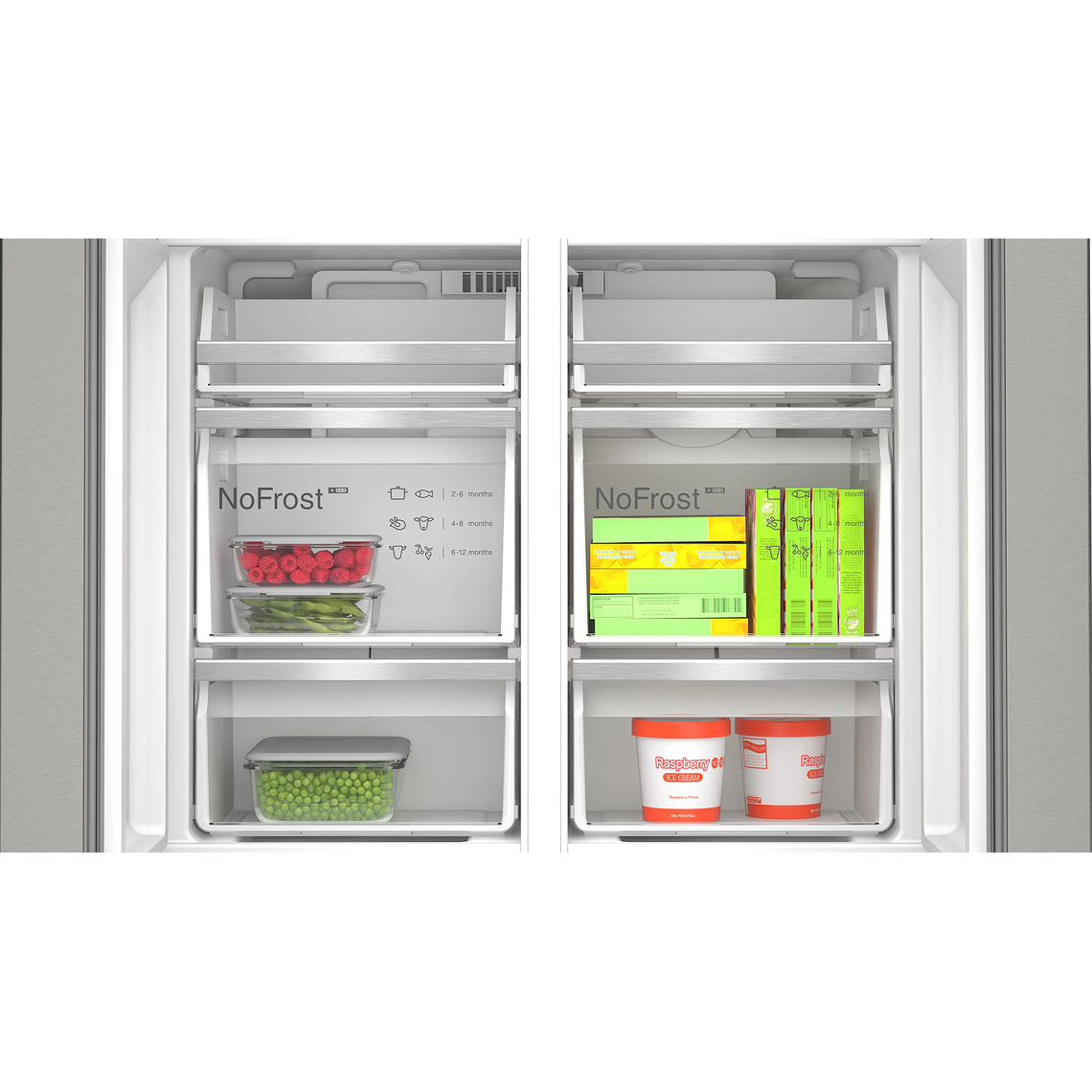 Serie 6 Multipuerta 183 x 90.5 cm Acero cepillado antihuellas 7