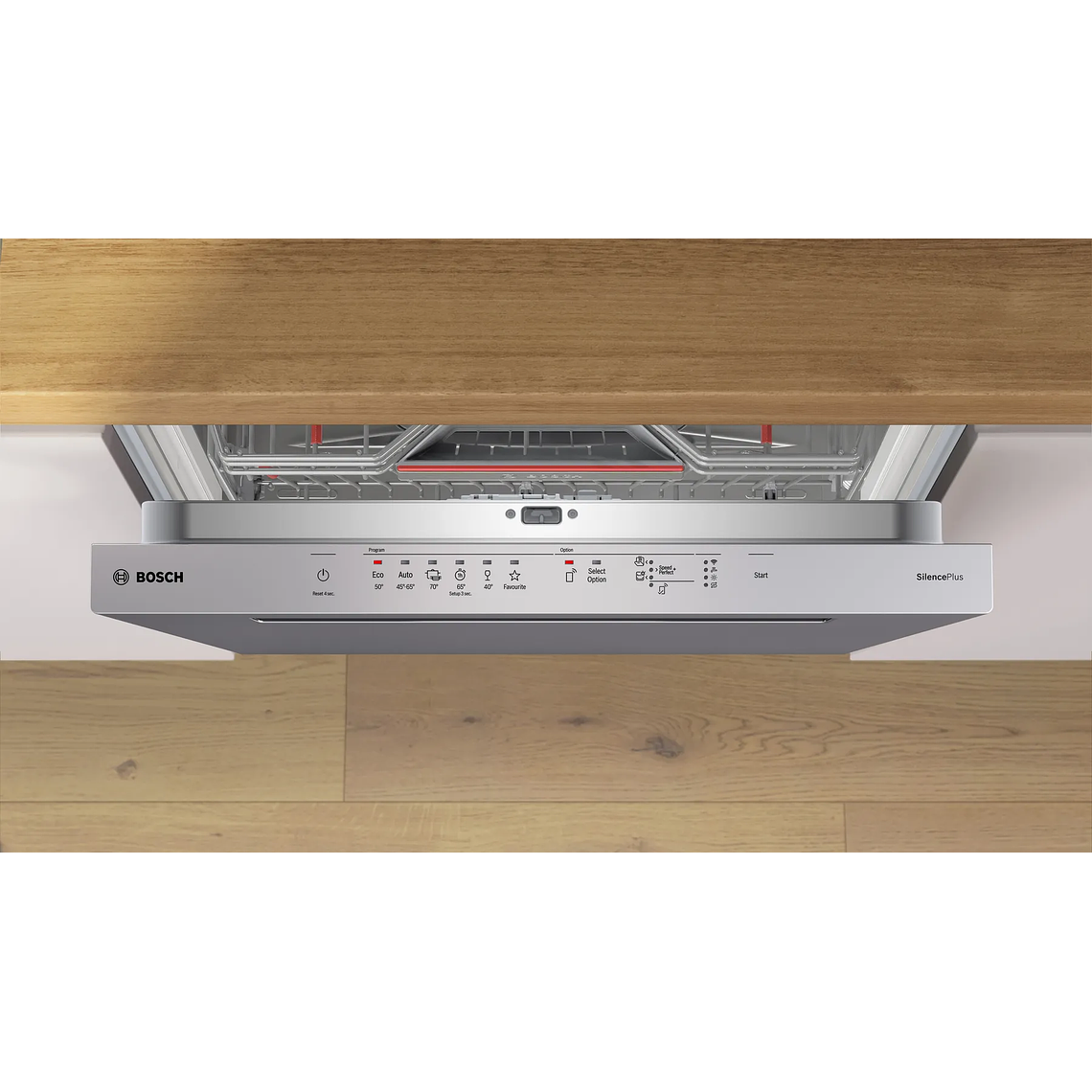 Serie 4 Lavavajillas para montaje bajo encimera 60 cm Acero cepillado 3