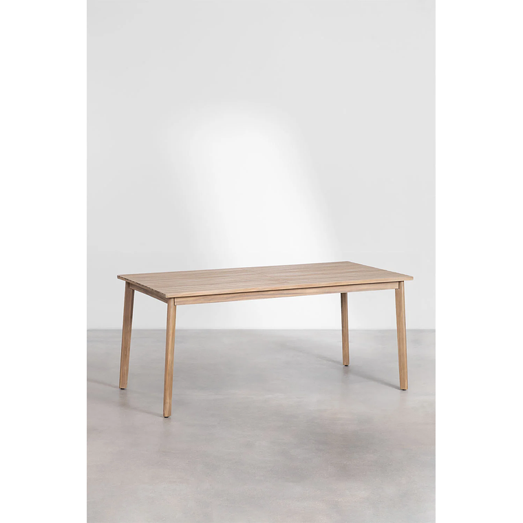 Juego de Comedor 6 Sillas en Madera de Acacia (180 x 90cm) 3