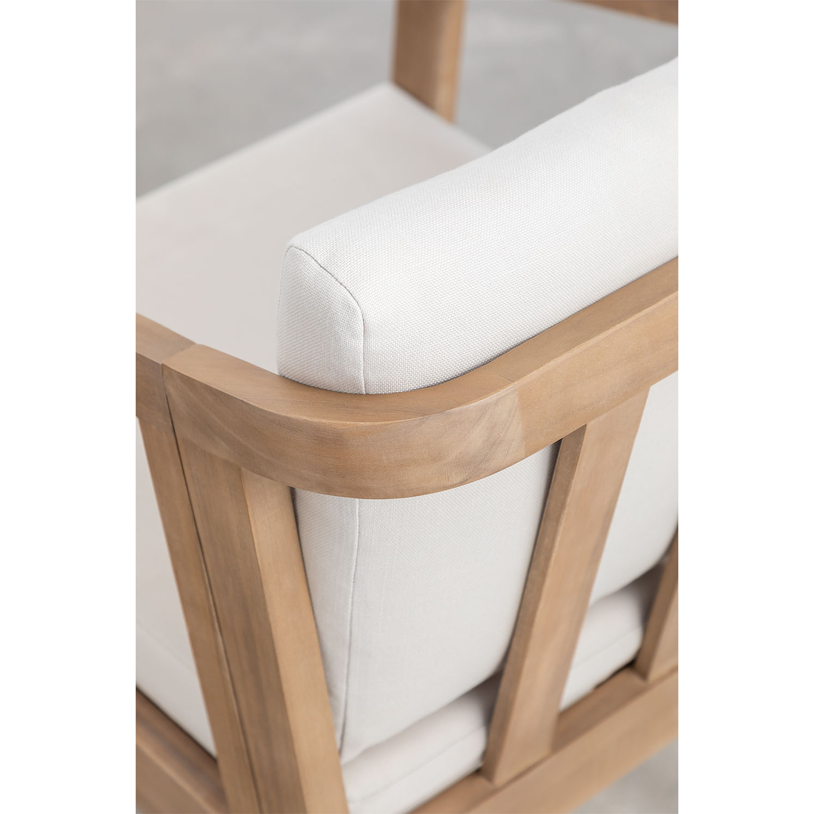 Juego de Comedor 6 Sillas en Madera de Acacia (180 x 90cm) 9