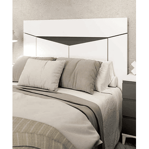 Respaldo + dos veladores con 3 cajones 161 cm GHIO