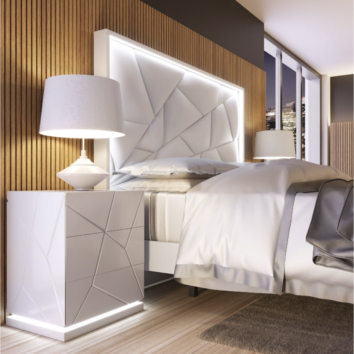 DORMITORIO MX65 FRANCO FURNITURE 160 cm  4