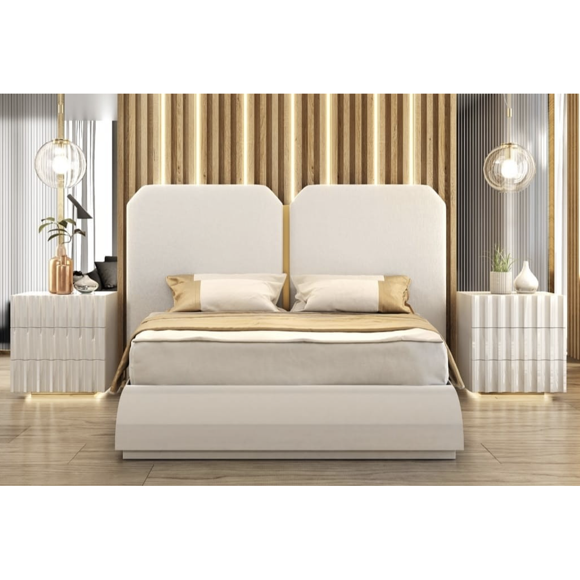 DORMITORIO ORION 026 FRANCO FURNITURE 160 cm 1