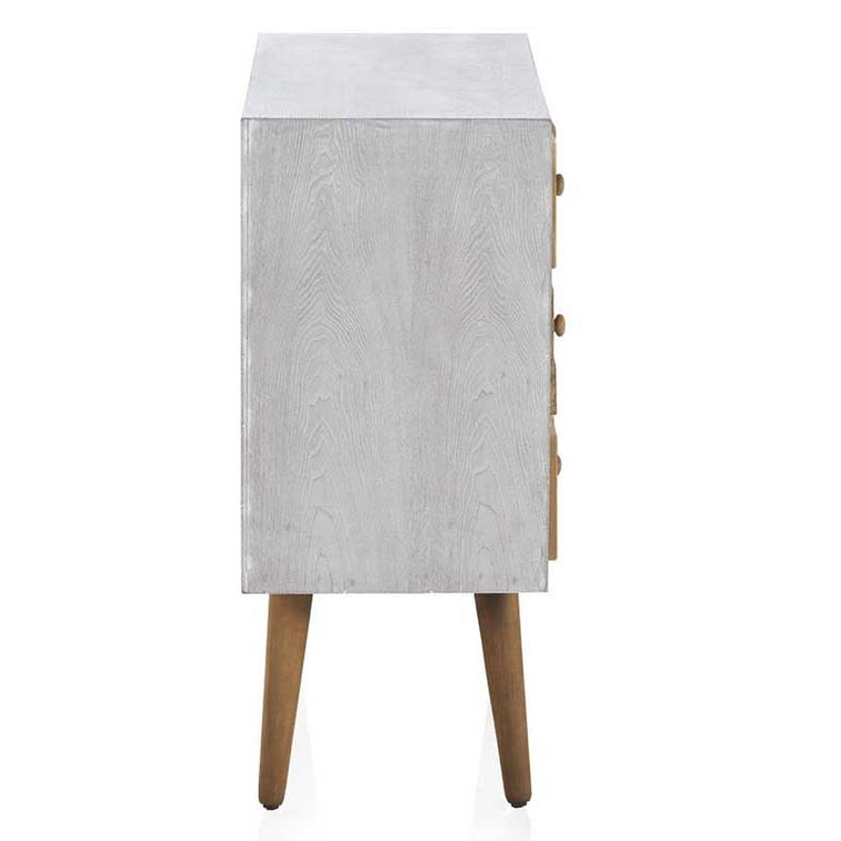 CÓMODA VINTAGE GABAR  3/CAJONES DE 80CM 4