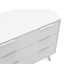 CÓMODA CAMPA 3C DE 80CM BLANCA