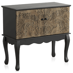 CÓMODA CLASICA 2 PUERTAS 83CM