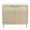 CÓMODA DE 2 PUERTAS CHAPA ROBLE MARFIL 84 CM