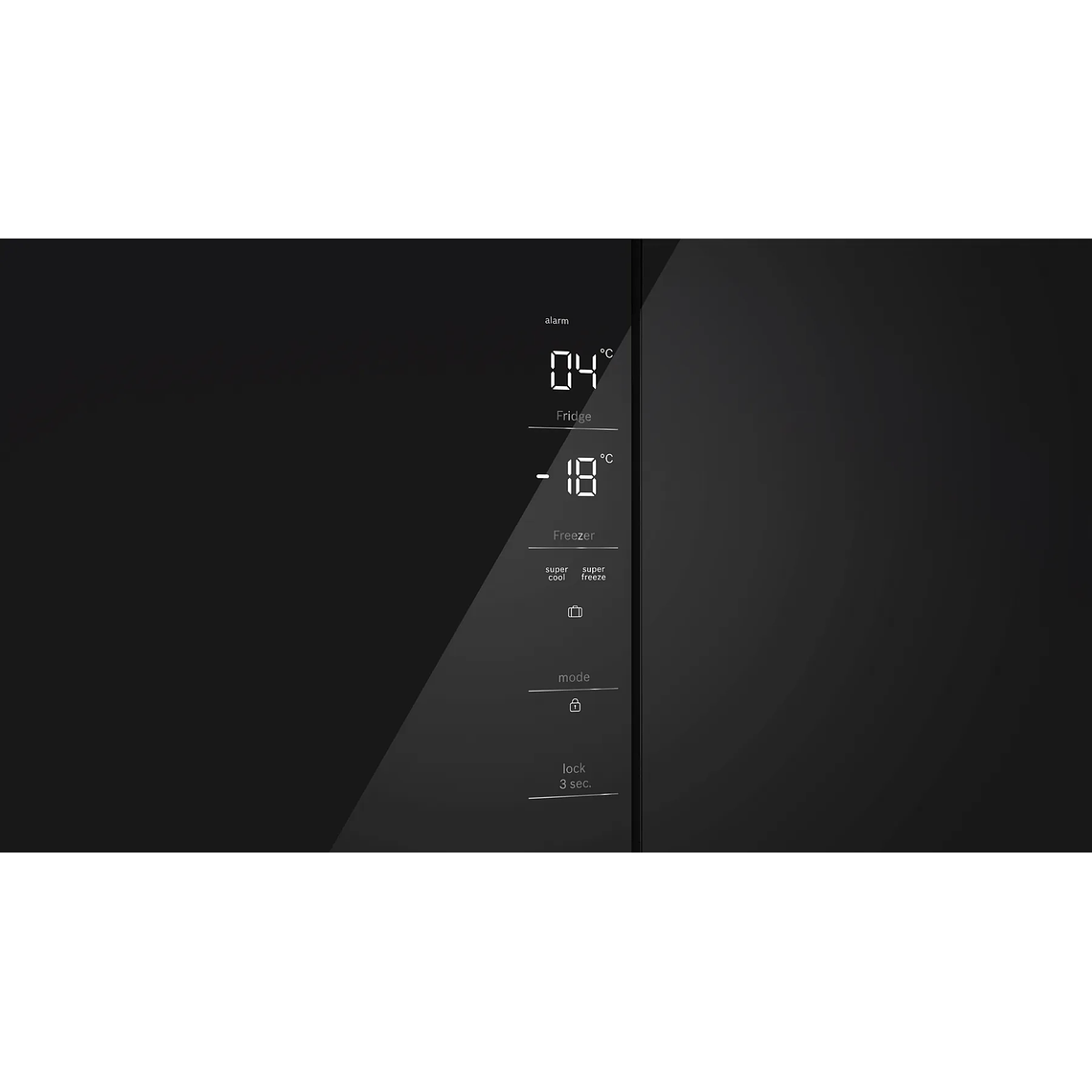 Serie 4 Multipuerta puertas de cristal 189.5 x 85.5 cm Negro 4