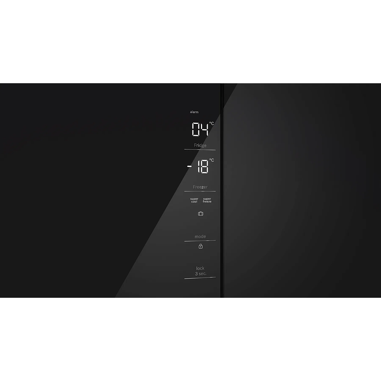 Serie 4 Multipuerta puertas de cristal 189.5 x 85.5 cm Negro 4