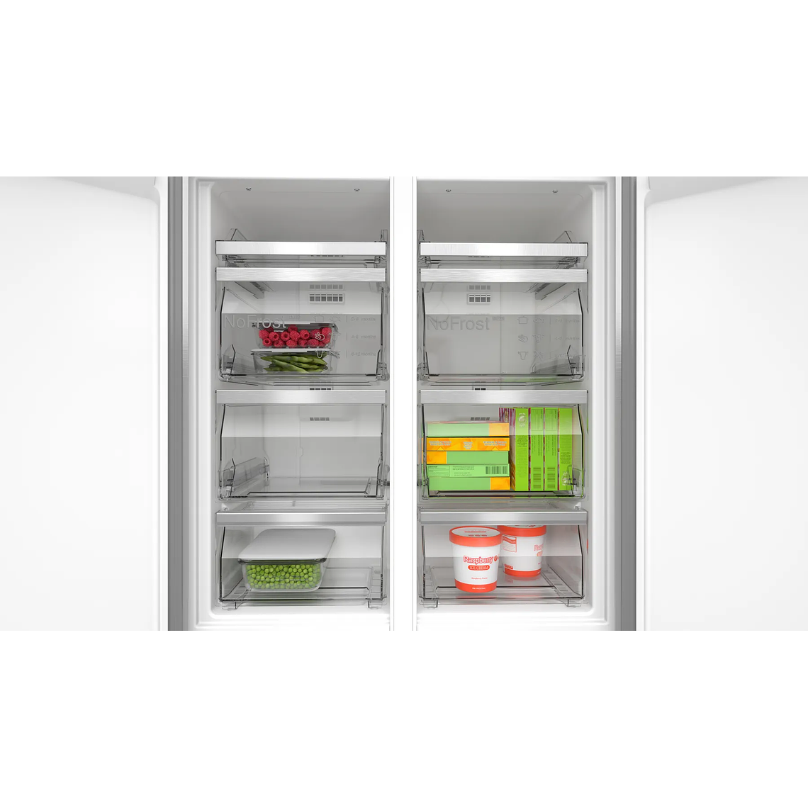 Serie 4 Multipuerta puertas de cristal 189.5 x 85.5 cm Negro 7