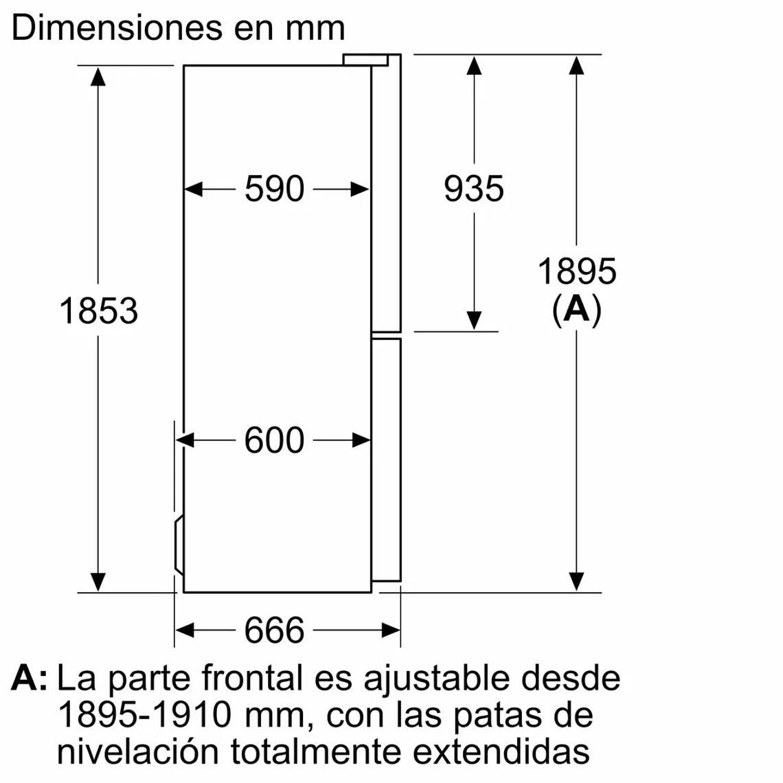 Serie 4 Multipuerta puertas de cristal 189.5 x 85.5 cm Negro 11