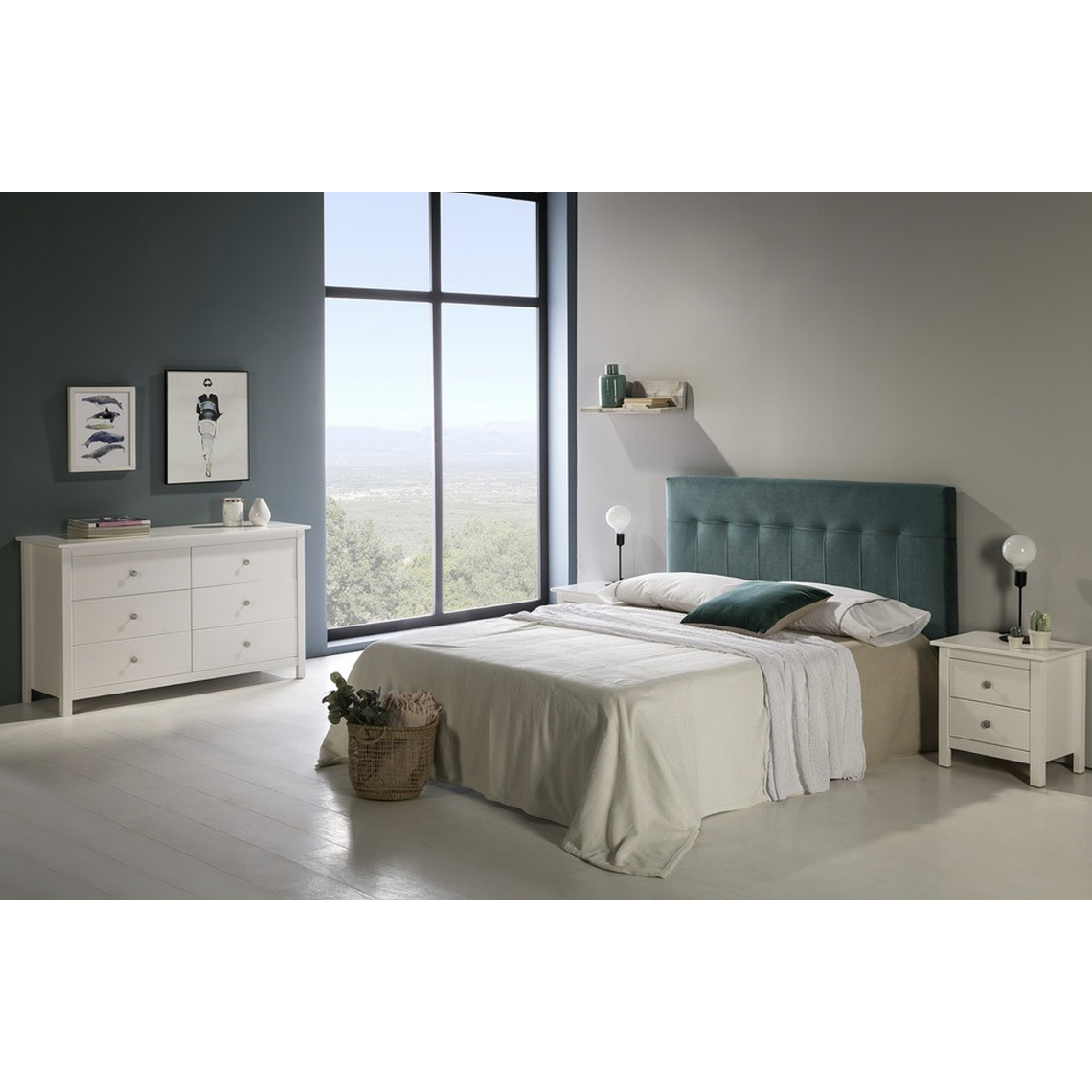 CÓMODA COLONIAL BERNA 6C DE 130CM 4