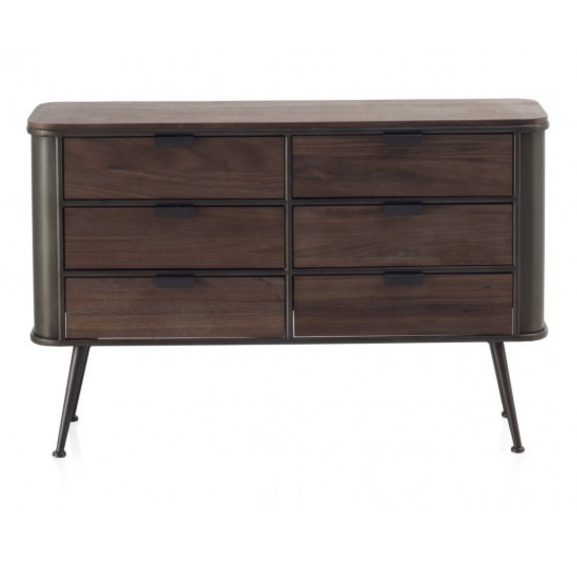 CÓMODA METALICA DE 6 CAJONES 120 CM 1