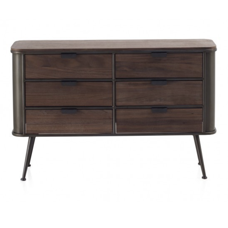 CÓMODA METALICA DE 6 CAJONES 120 CM 1