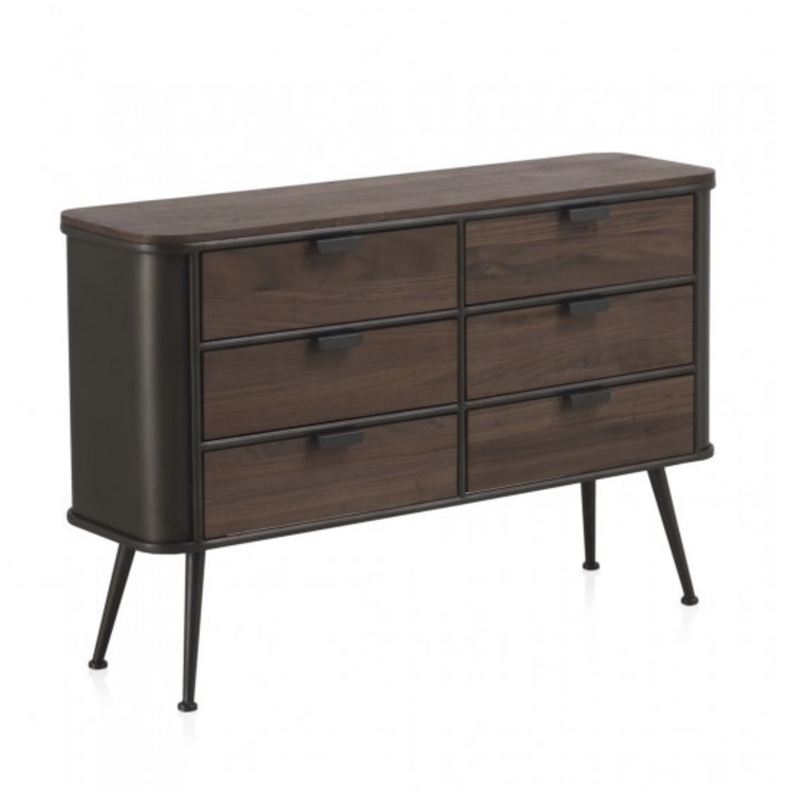 CÓMODA METALICA DE 6 CAJONES 120 CM 2