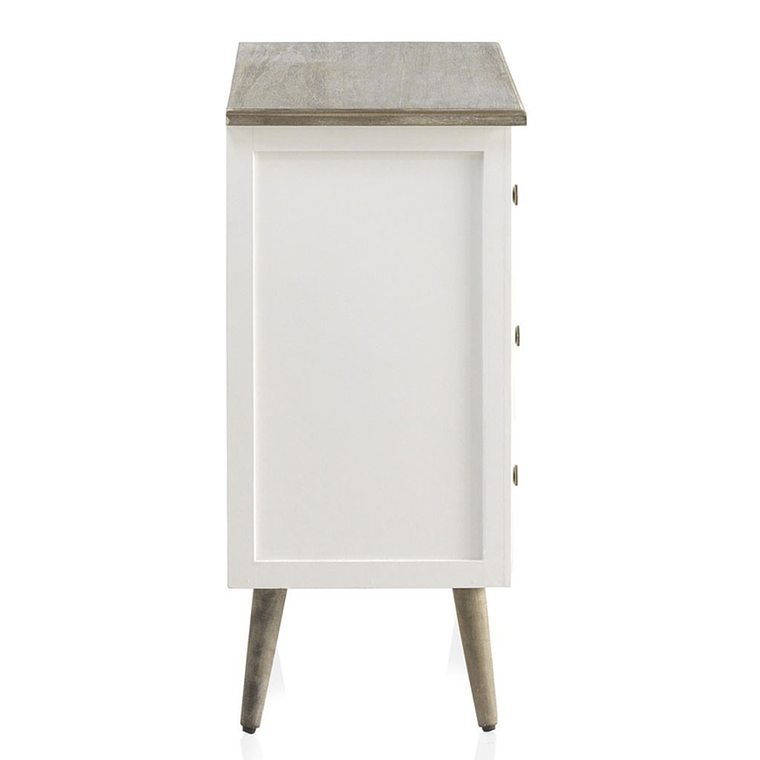 CÓMODA VINTAGE 3 CAJONES 83CM 3