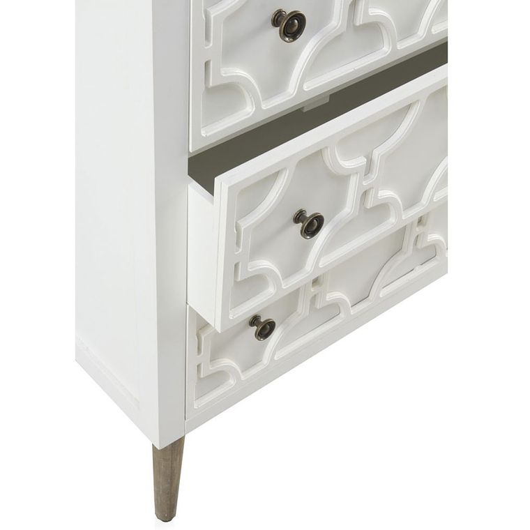 CÓMODA VINTAGE 3 CAJONES 83CM 4