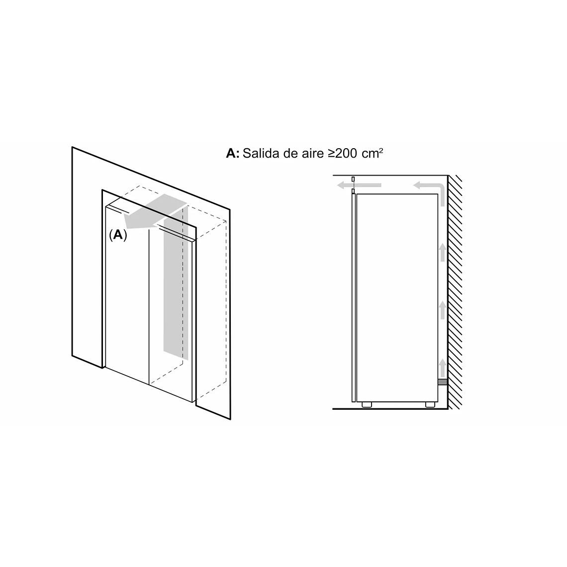 Serie 4 Congelador de libre instalación 186 x 60 cm Blanco 5