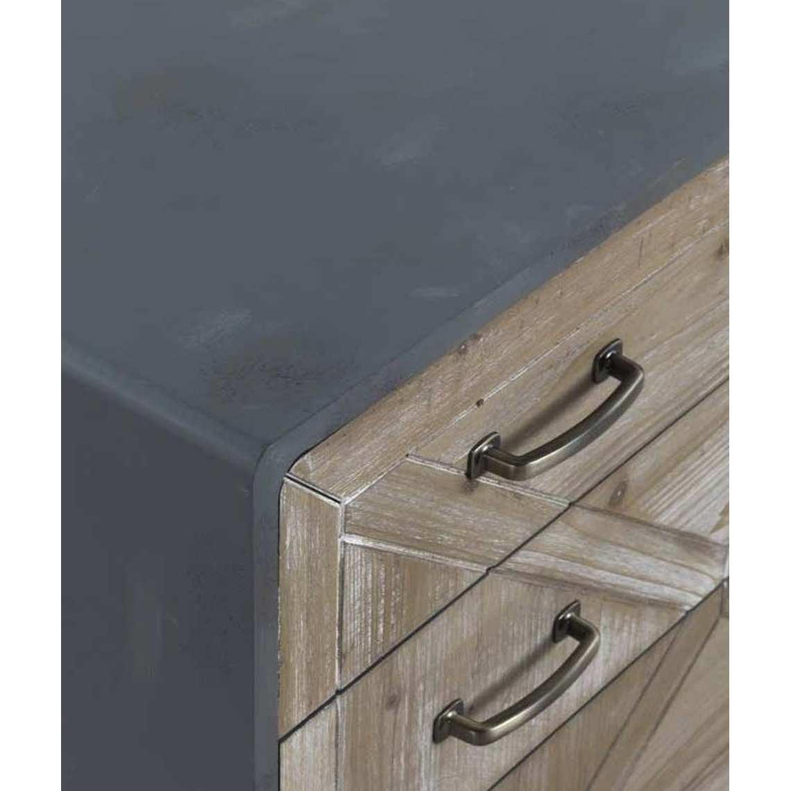 CÓMODA INDUSTRIAL DE 5 CAJONES 78 CM 2