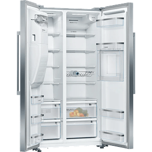 Serie 6 Frigorífico americano 178.7 x 90.8 cm Acero cepillado antihuellas