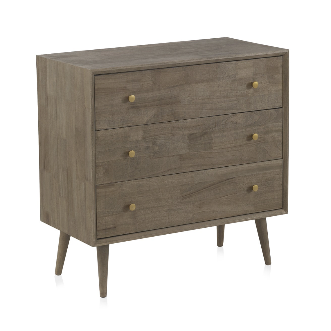 CÓMODA VINTAGE 3 CAJONES DE 80CM 2