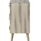 CÓMODA DE 2 CAJONES Y 2 PUERTAS MADERA 85CM - Miniatura 3