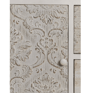 CÓMODA MADERA VINTAGE ROMANTICA 108 CM