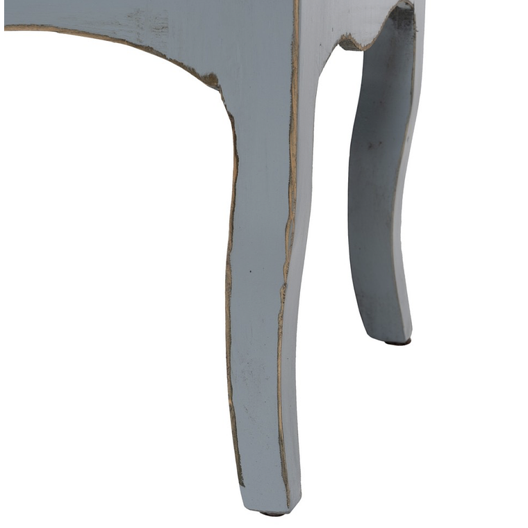 CÓMODA AZUL MADERA DE OLMO DORMITORIO 83 CM 7