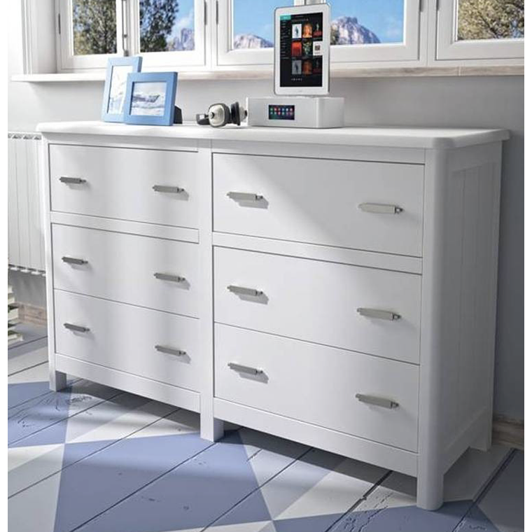 CÓMODA CERDEÑA 6 CAJONES GRUPO SEYS 133 CM 2