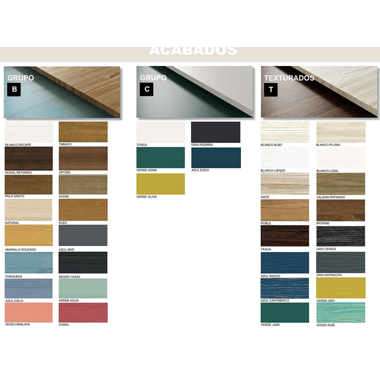 CÓMODA GENOVA 4 CAJONES GRUPO SEYS 108 CM 3