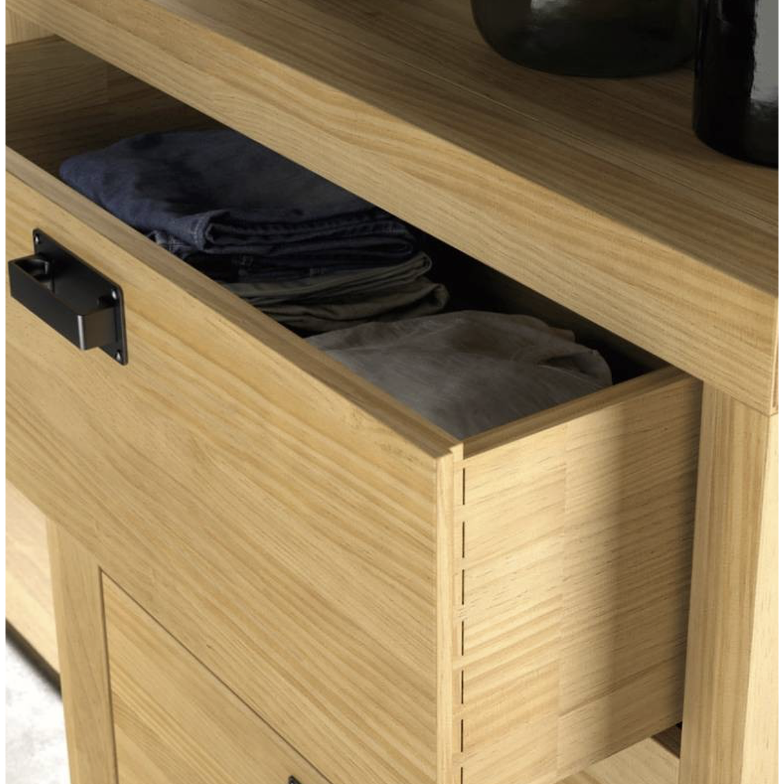 CÓMODA LYON 4 CAJONES GRUPO SEYS 110 CM 4