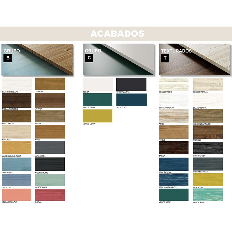 CÓMODA LYON 4 CAJONES GRUPO SEYS 110 CM 4