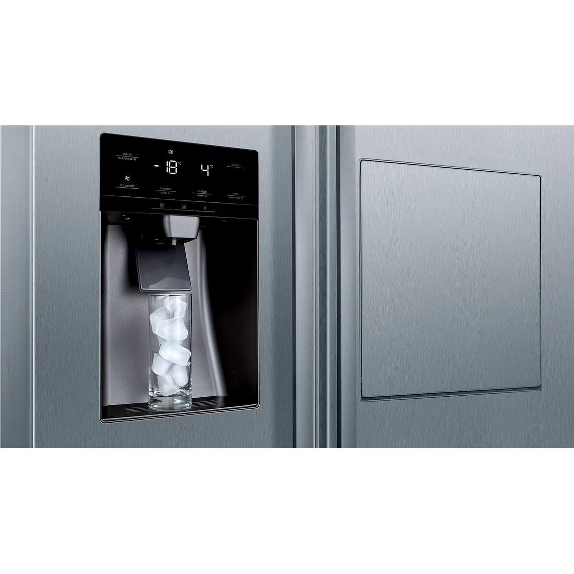 Serie 6 Frigorífico americano 178.7 x 90.8 cm Acero cepillado antihuellas 8