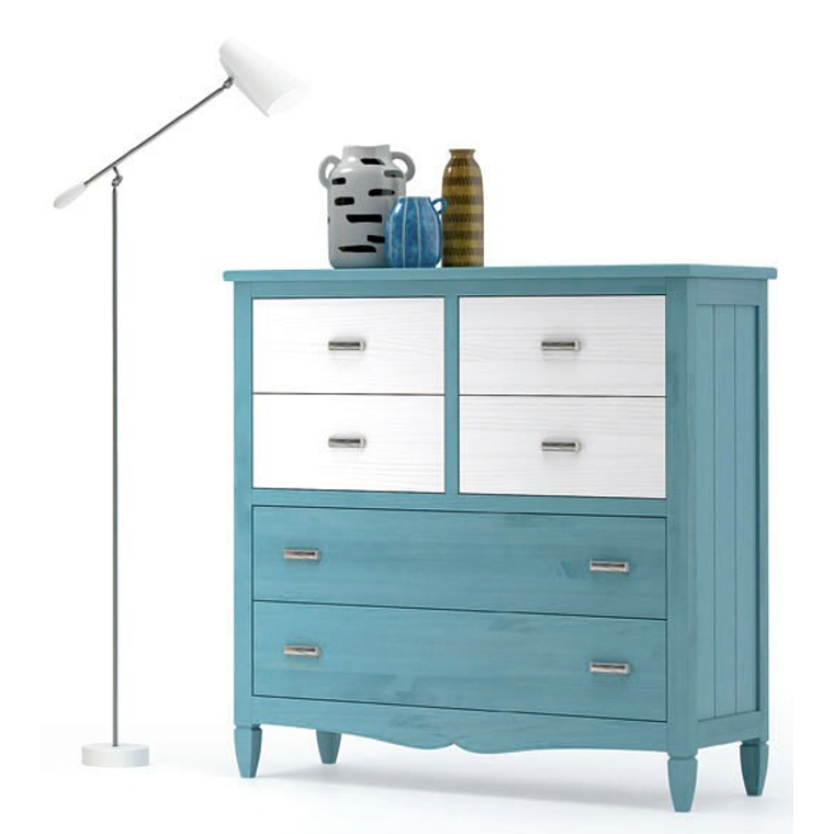 CÓMODA AMBERES MADERA DE OLMO 108 CM GREEN 1