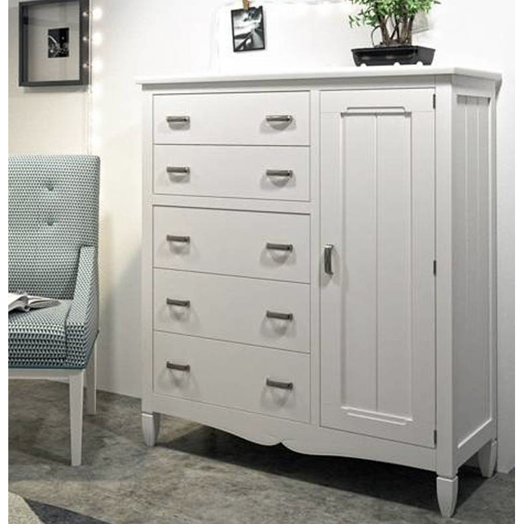 CÓMODA CON PUERTA AMBERES GRUPO SEYS 108 CM 1