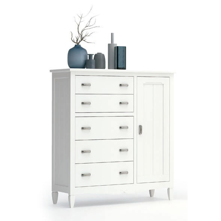 CÓMODA CON PUERTA AMBERES GRUPO SEYS 108 CM 3