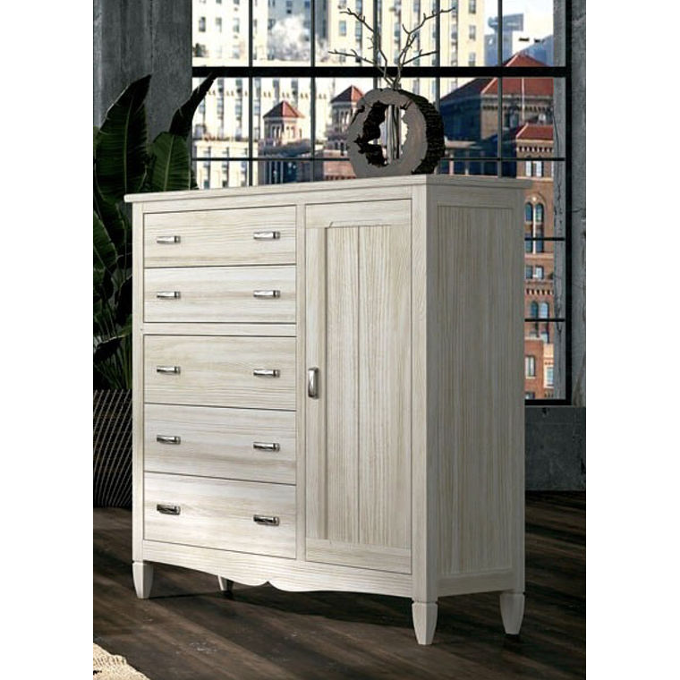 CÓMODA CON PUERTA AMBERES GRUPO SEYS 108 CM 4