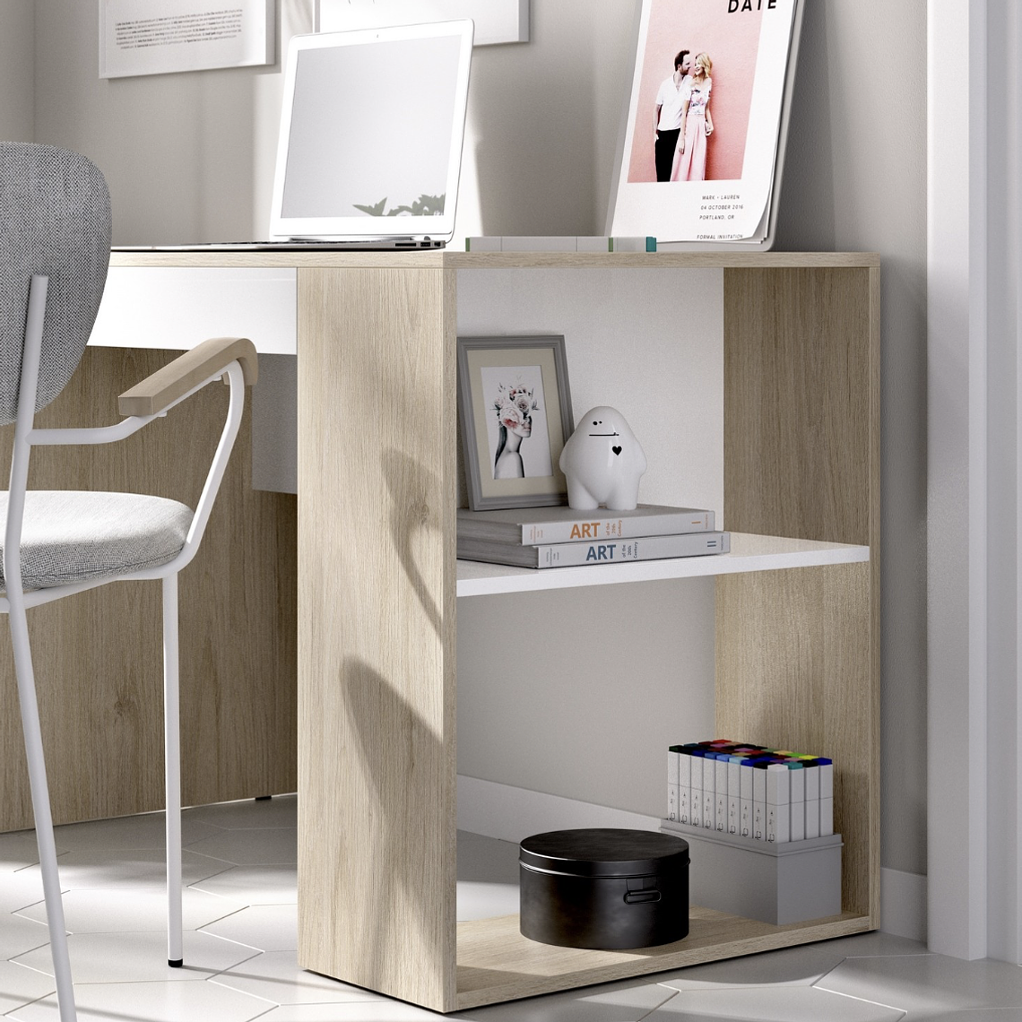 ESCRITORIO MODERNO TEO DE 115CM 5